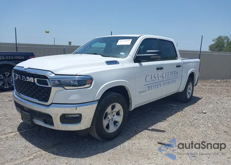 2025 Ram 1500 Lone Star 4X2 5'7 Box from USA, damaged, VIN 1C6RREFG2SN527646